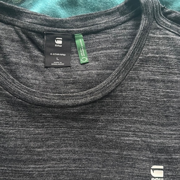 G Star Raw Starkon Loose Fit T-Shirt Marled Gray L - Picture 4 of 7